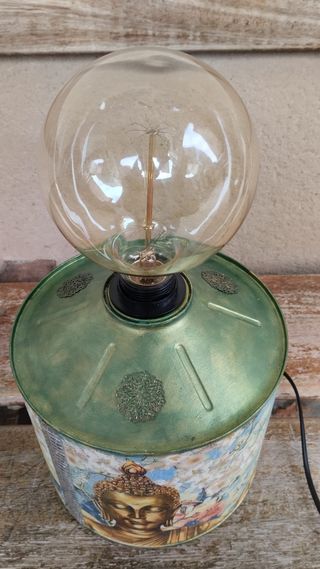 Lámpara vintage, estilo Buda