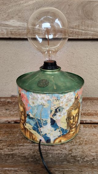 Lámpara vintage, estilo Buda