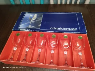 Juego 6 copas Cristal D'Arques Chambery