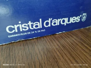 Juego 6 copas Cristal D'Arques Chambery