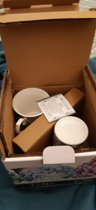 Brandani Tazzine Flora set 2 pezzi