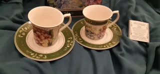 Brandani Tazzine Flora set 2 pezzi