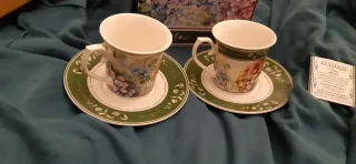 Brandani Tazzine Flora set 2 pezzi