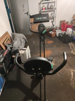 Bicicleta Estática Plegable con Contador