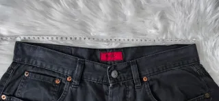 Pantalón vintage Hugo Boss Negro Talla W33