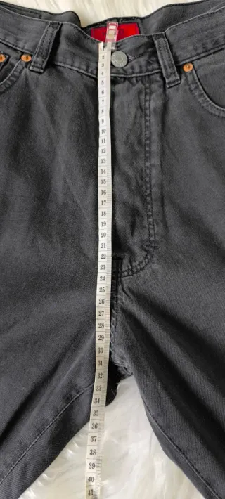 Pantalón vintage Hugo Boss Negro Talla W33