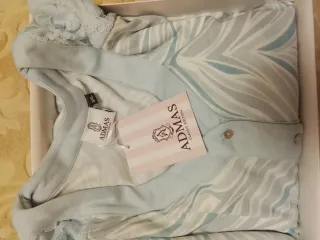 Camisón ADMAS manga larga rosa