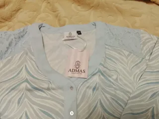 Camisón ADMAS manga larga rosa