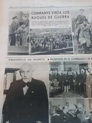 La Vanguardia 12 diciembre 1936. Notas gráficas