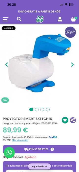 Proyector Smart Sketcher