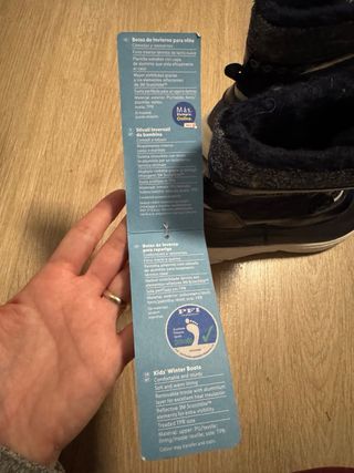 Botas de agua niña t.36 nuevas