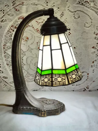Abat-jour Tiffany Vetro Metallo