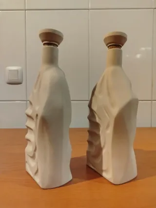 Pareja Botellas Gres/Cerámica Burelarte