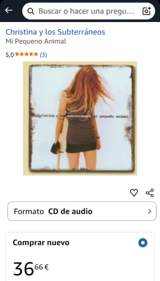 Christina y los Subterráneos-Mi pequeño animal.(L)