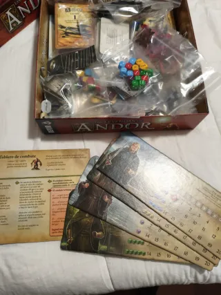 Juego de mesa familiar: Las Leyendas de Andor.