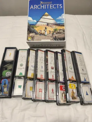 7 Wonders Architects Juego Mesa Familiar