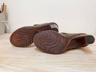 Zapatos verdes tacón El Naturalista Talla 37