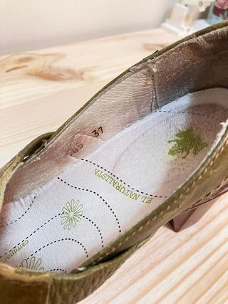 Zapatos verdes tacón El Naturalista Talla 37