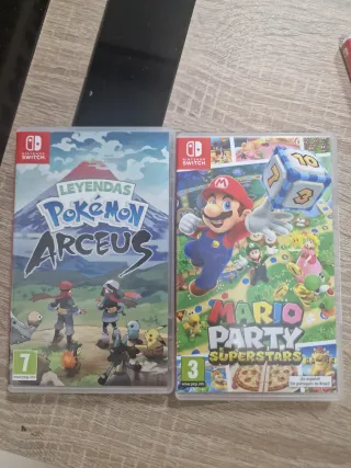 Giochi Nintendo Switch: Pokémon Arceus e Mario Party Superstars
