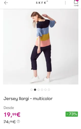 Jersey SKFK rayas multicolor