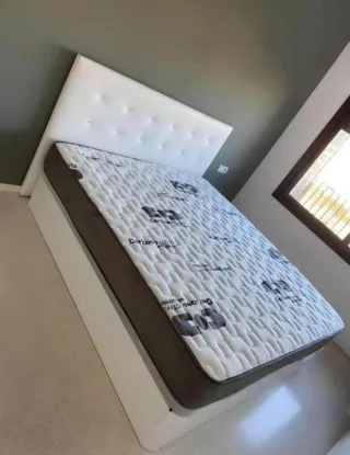 Canapés 3D colchones armarios  cabezales sofás