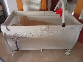 Parque cuna de viaje para juegos