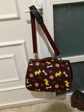 Transportín para mascotas con estampado