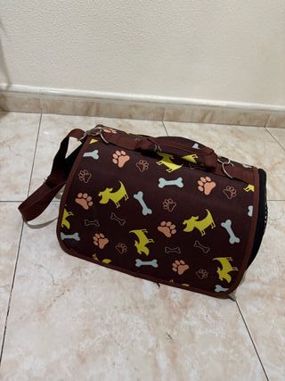 Transportín para mascotas con estampado