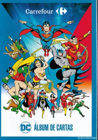 Cromos DC Héroes Carrefour 2023