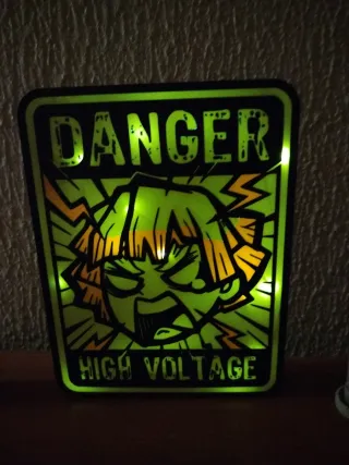 Luminária Demon Slayer Zenitsu