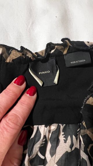 Camisa Pinko Talla XS Estampada