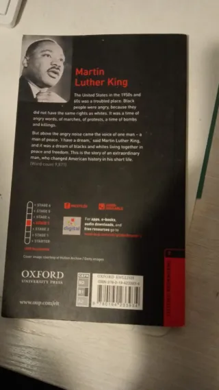 Martín Luther King/ edición Oxford