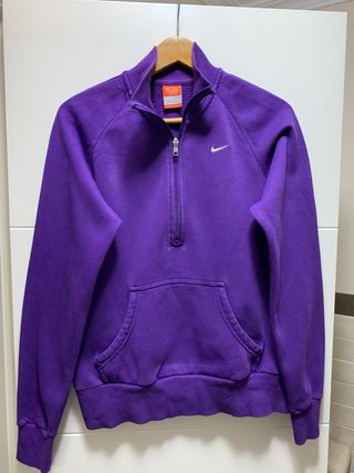 Sudadera Nike Quarter Zip Morada