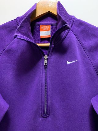 Sudadera Nike Quarter Zip Morada