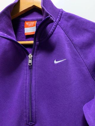 Sudadera Nike Quarter Zip Morada