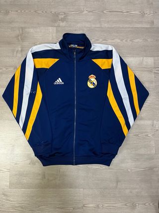 Chándal Adidas Real Madrid 2000s Azul y Amarillo