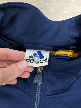 Chándal Adidas Real Madrid 2000s Azul y Amarillo