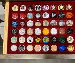 Chapas de cava coleccionables