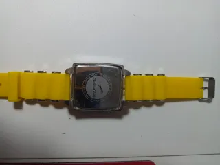 Reloj Montres Carlos Hombre Amarillo y Plateado