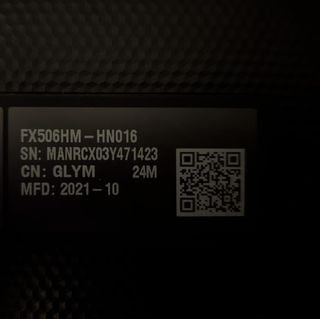 ASUS TUF F15 i5-11400H RTX 3060 16GB 144Hz RGB