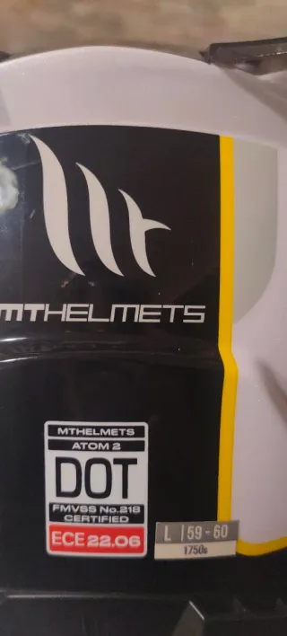 Mthelmets Atom VS 2 Casco Moto
