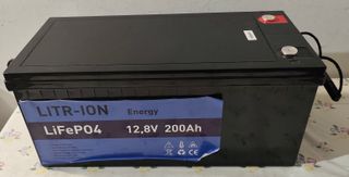 BATERIA LITIO 200A CON BMS BLUETOOTH