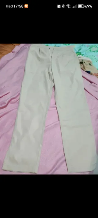 Pantaloni beige S/M