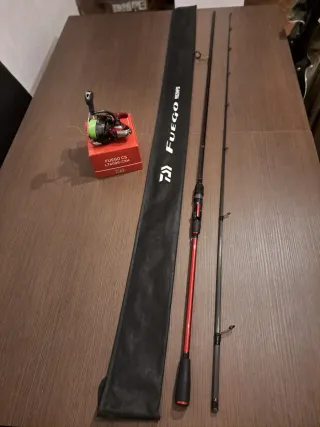 Caña de Spinning Daiwa Fuego.