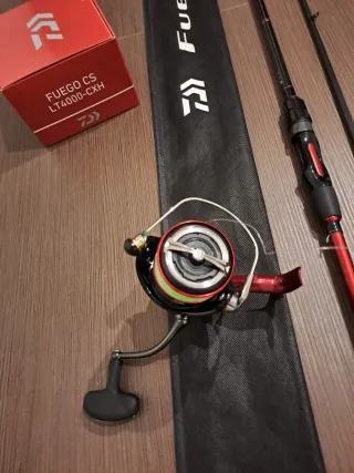 Caña de Spinning Daiwa Fuego.