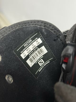 Botas Snowboard Salomon Talla 45