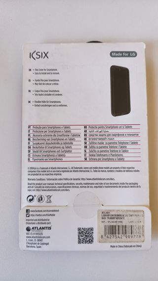 Funda KSIX Transparente LG K40