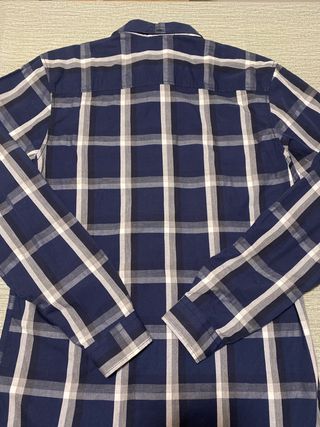 Camisa cuadros Jack & Jones azul