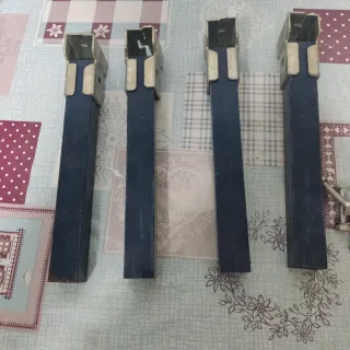 Patas para somier metálicas (4 unidades)