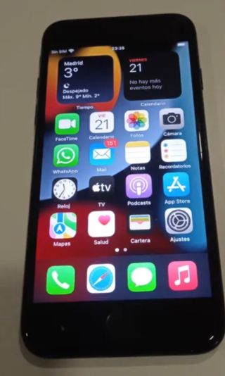 iPhone 7 Plus Negro vendo o camio telefono android